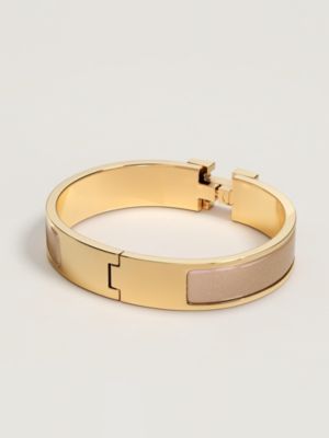 Clic H Glitter bracelet, View: Back, back, view 4 of 4
