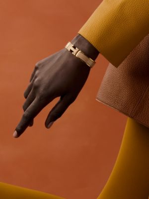 Clic H Glitter bracelet, View: Worn, worn, view 3 of 4