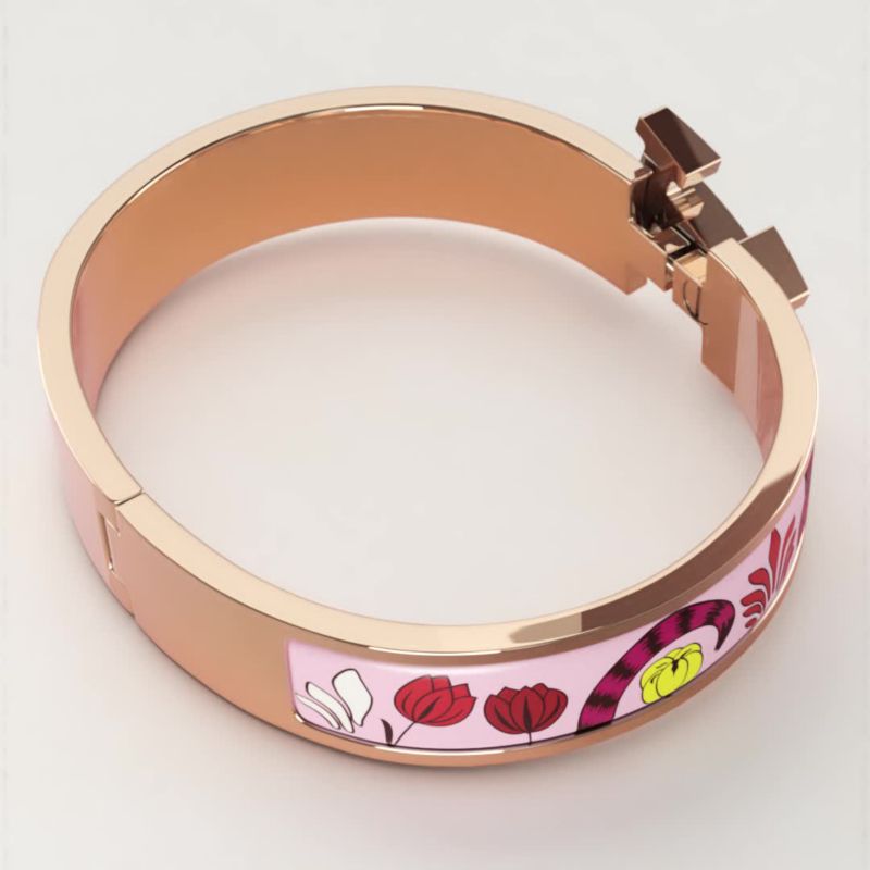 Clic H Les Leopards bracelet | Hermès Denmark