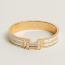 Clic H Quadrige au Fil bracelet, orfèvre jaune or/blanc