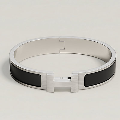 Clic HH So Black bracelet | Hermès USA Clic HH So Black bracelet | Hermès USA