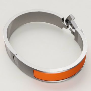 アクセサリー HERMES agata bangle MENS gold HERMES Agata Bangle Bracelet Yellow Leather Gp Gold Hardware