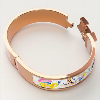 目を惹く★ HERMES ブレスレット Clic Clac H Emile et une Nuit Clic Clac H Emile et une Nuit bracelet | Hermès Belgium