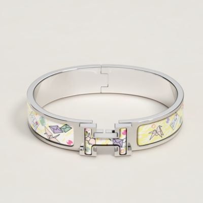 【完売必至】HERMES Bracelet Clic H Quadrige ブレスレット Clic H Quadrige au Fil bracelet | Hermès Canada