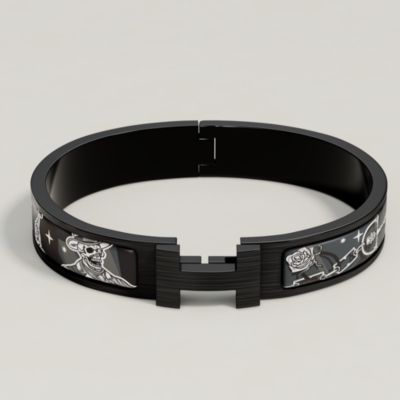 【BLACKを楽しむ★】HERMES Clic HH So Black ブレスレット Clic HH So Black bracelet | Hermès Canada