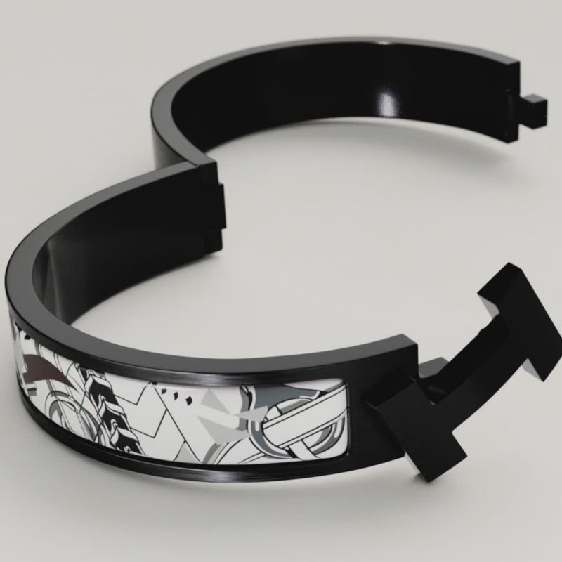 25新作 HERMES エナメルブレスレット クリックHH アンプリムール 704418FK01_video_2-AVS?wid=800