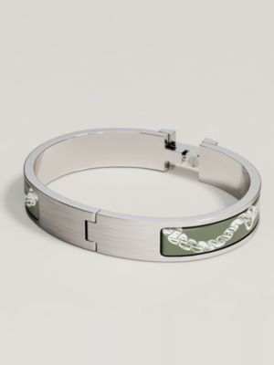 Clic HH Hermès Metallique bracelet, View: Back, back, view 3 of 3
