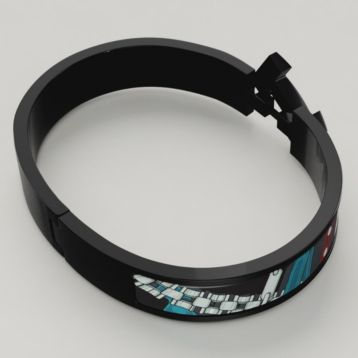 Clic HH 24 Brides et Chaines bracelet - Black | Hermès Singapore
