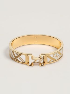 Clic H Tartan & Chaines Obliques 브레이슬릿