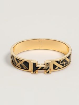 Clic H Tartan & Chaines Obliques bracelet