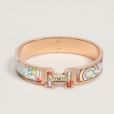 Clic H Candy Libris bracelet - Orange | Hermès USA