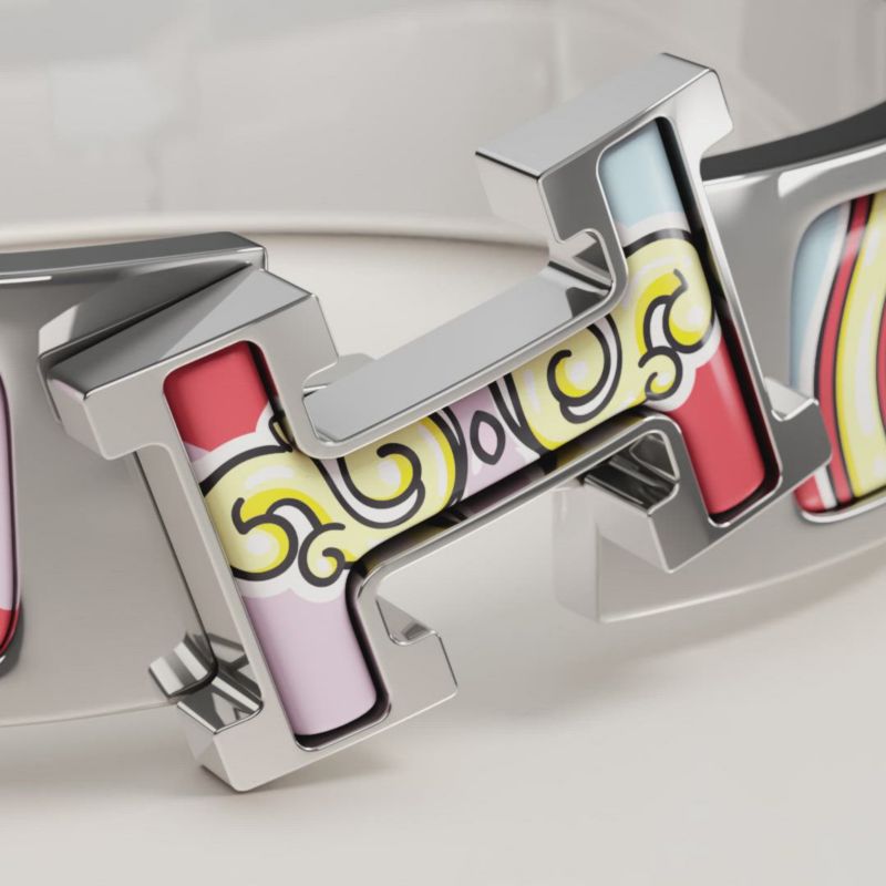 Clic H Candy Libris bracelet - Yellow | Hermès UK