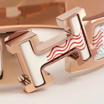 Clic H Carte Postale bracelet | Hermès USA