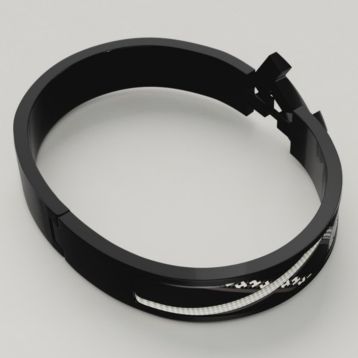 HERMES エルメス　ブレスレット クリックHH ソーブラック　マットT5 Clic HH Cheval Mirage bracelet | Hermès UAE