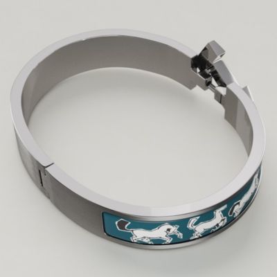 Clic HH Chevaux en Liberte bracelet, View: video, view 2 of 4