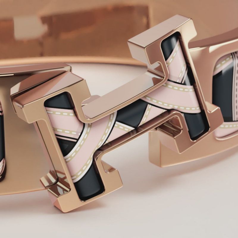 Clic H Harnais Legendaire bracelet | Hermès Canada