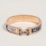 Brazalete Clic H L'Aventure, sable/rose poudre/anthracite