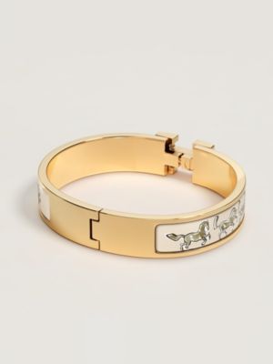 Clic H Chevaux en Liberte bracelet, View: Back, back, view 4 of 4