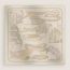 Chal 140 bordado Thalassa, beige/rose/mastic