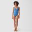 King swimsuit, pervenche