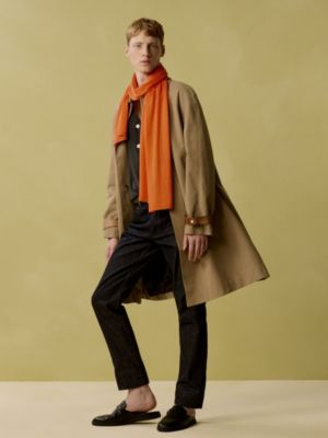 マフラー 《ド・レ・バックル》, イメージ: 着用例, worn, ビュー2の3