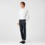 Plain cotton poplin shirt, blanc