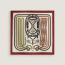 Grand Tralala scarf 45, rouge H/blanc/noir, We will notify you when this product is back in stock