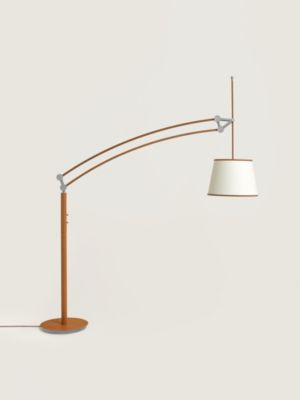 Pantographe arc floor lamp, View: front, front, view 3 of 4