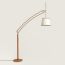 Lampadaire arche Pantographe, gold