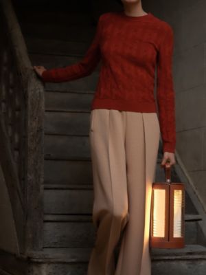 Lampe nomade Lanterne d'Hermès, Vue: Vue portée, worn, vue 4 sur 4