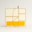 Coulisse hand-painted table lamp, jaune/beige, We will notify you when this product is back in stock