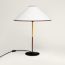 Voltige d'Hermès table lamp, large model, jaune de Naples/rouge H
