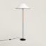Voltige d'Hermès floor lamp, pain d'épice/deep blue