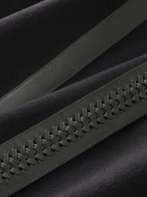 Tresse Cuir double face poncho, View: Detail, detail, view 2 of 3