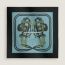 Brides de Gala dossard scarf, bleu ardoise/noir, We will notify you when this product is back in stock