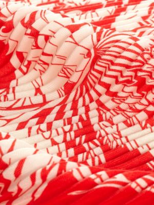 Flamingo Party Tattoo pleated shawl 140, View: Detail, detail, view 3 of 3