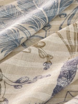 Index Palmarum Transat embroidered shawl 140, View: Detail, detail, view 3 of 3