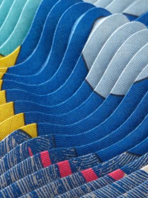Cavalier en Formes pleated shawl 140, View: Detail, detail, view 2 of 2