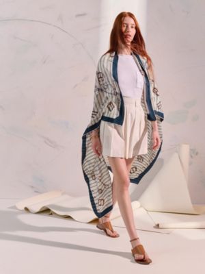 カレジェアン カシミヤシルク 《シュヴォー・デ・シェネ》 トランザット, イメージ: 着用例, worn, ビュー2の3