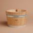 Groom stable bucket, naturel