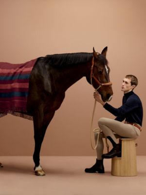 Rocabar馬披毯, 檢視: 佩戴, worn, 檢視共2張圖片的第4張
