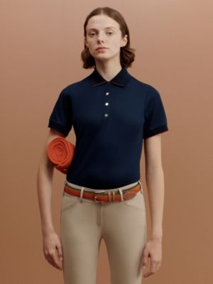 Double Jeu Polo衫, 檢視: 佩戴, worn, 檢視共3張圖片的第5張