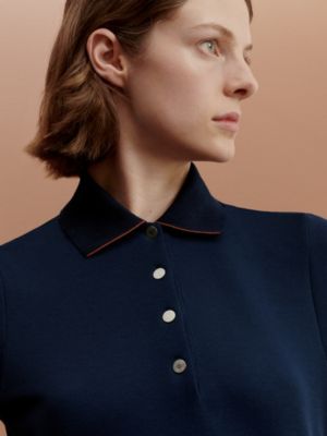 Double Jeu Polo衫, 檢視: 佩戴, worn, 檢視共4張圖片的第5張