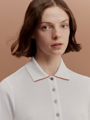 Double Jeu Polo衫, 檢視: 佩戴, worn, 檢視共4張圖片的第5張