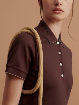 ポロシャツ 《ドゥブル・ジュ》, イメージ: 着用例, worn, ビュー4の4
