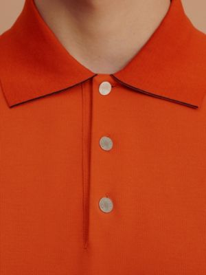 Double Jeu Polo衫, 檢視: 佩戴, worn, 檢視共4張圖片的第5張