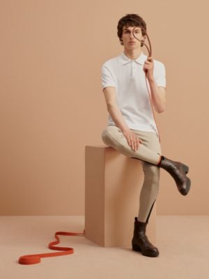 ポロシャツ 《ドゥブル・ジュ》, イメージ: 着用例, worn, ビュー2の5