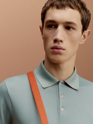 Double Jeu Polo衫, 檢視: 佩戴, worn, 檢視共2張圖片的第5張