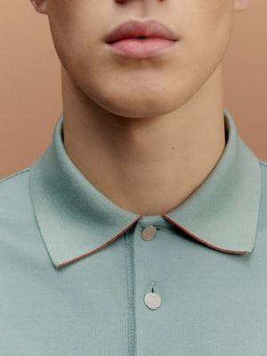 Double Jeu Polo衫, 檢視: 佩戴, worn, 檢視共5張圖片的第5張