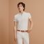 Jump competition polo shirt, blanc